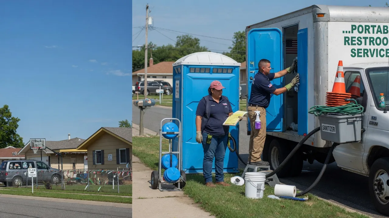 Porta Potty Rental in Hymera, IN near me